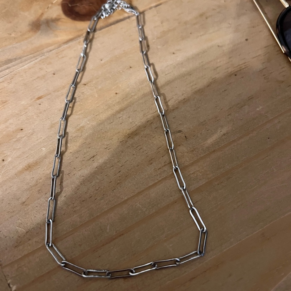 Uncommon James Silver Chain Link Necklace
